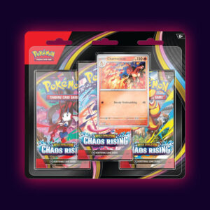 Pokémon TCG: Mega Evolution - Chaos Rising - Triple Booster Blister (Charmeleon Promo)