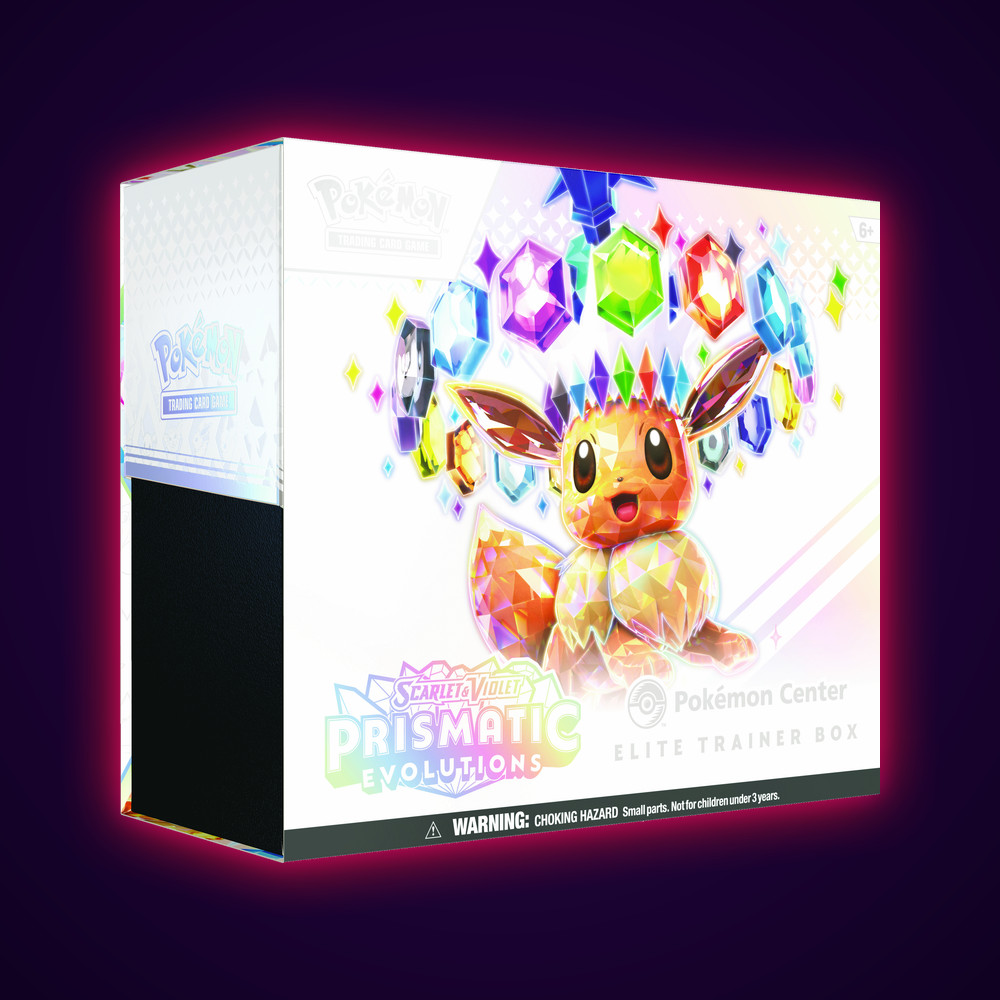 Pokémon TCG: Scarlet & Violet - Prismatic Evolutions - Pokémon Center - Elite Trainer Box