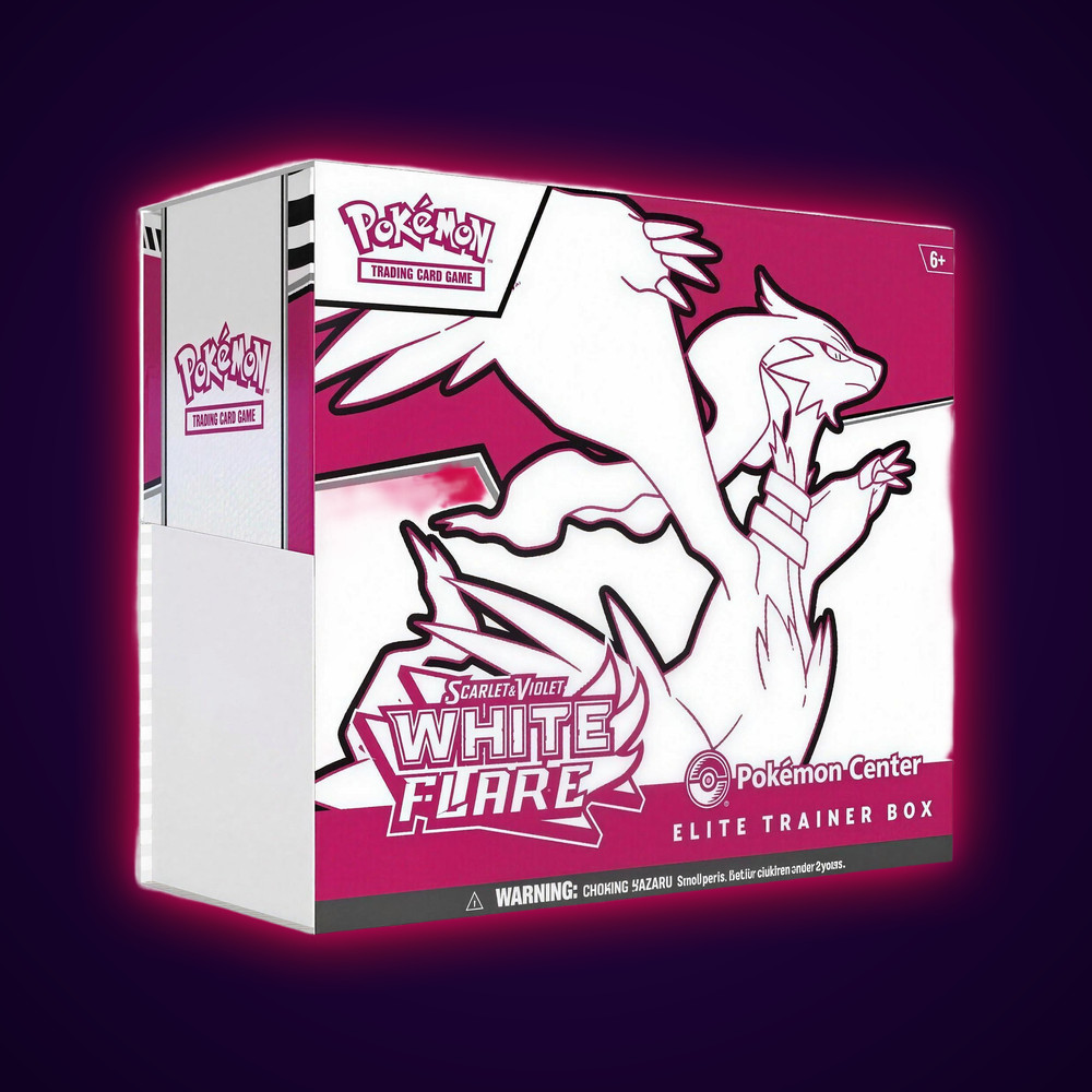 Pokémon TCG: Scarlet & Violet - White Flare - Pokémon Center - Elite Trainer Box