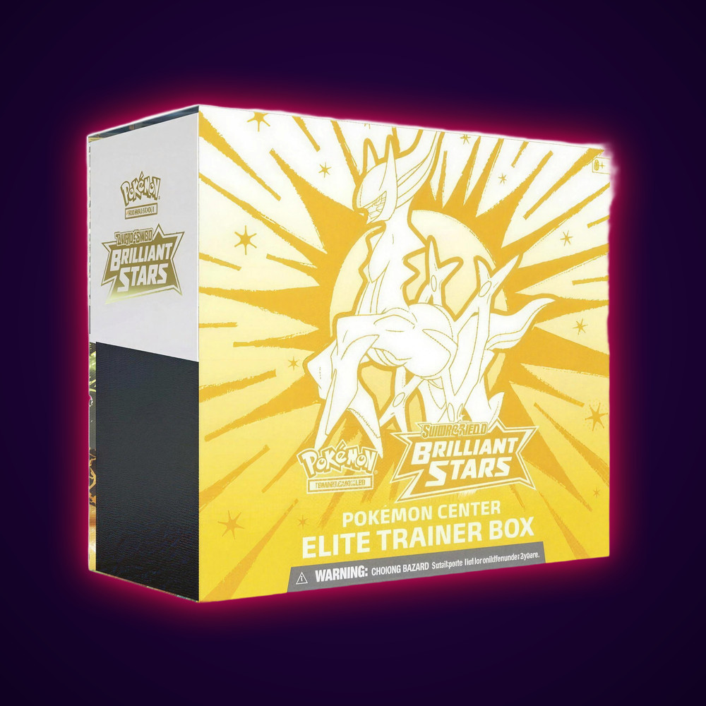 Pokémon TCG: Sword & Shield - Brilliant Stars - Pokémon Center - Elite Trainer Box